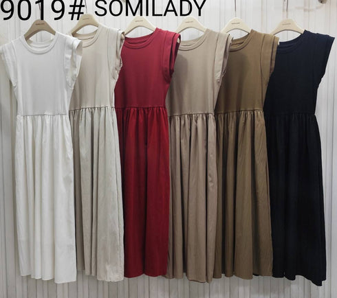 Casual Sleeveless Long Maxi Dress